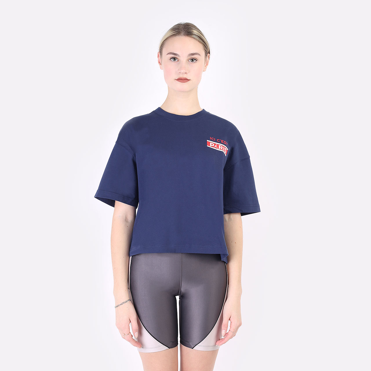 Женская футболка Jordan Paris Saint-Germain (DC0457-410)  - цена, описание, фото 3